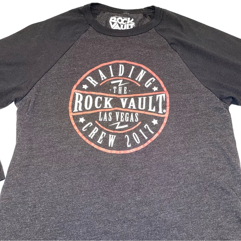 Raiding the Rock Vault 2017 3/4 Sleeve Baseball Jersey